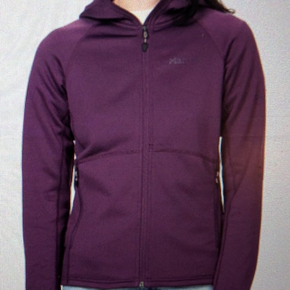 NWOT Marmot Women's Olden Polartec Hoodie Purple size S